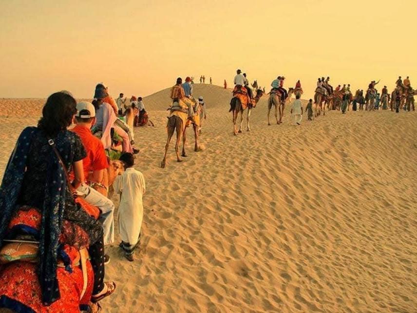 Om Luxury Resort Jaisalmer Eksteriør bilde